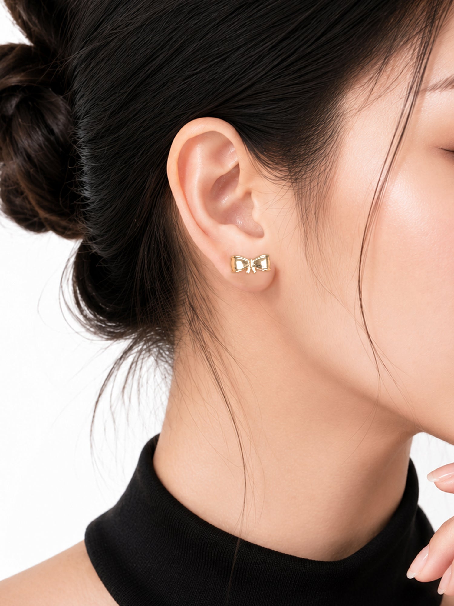 Bow Stud Earrings