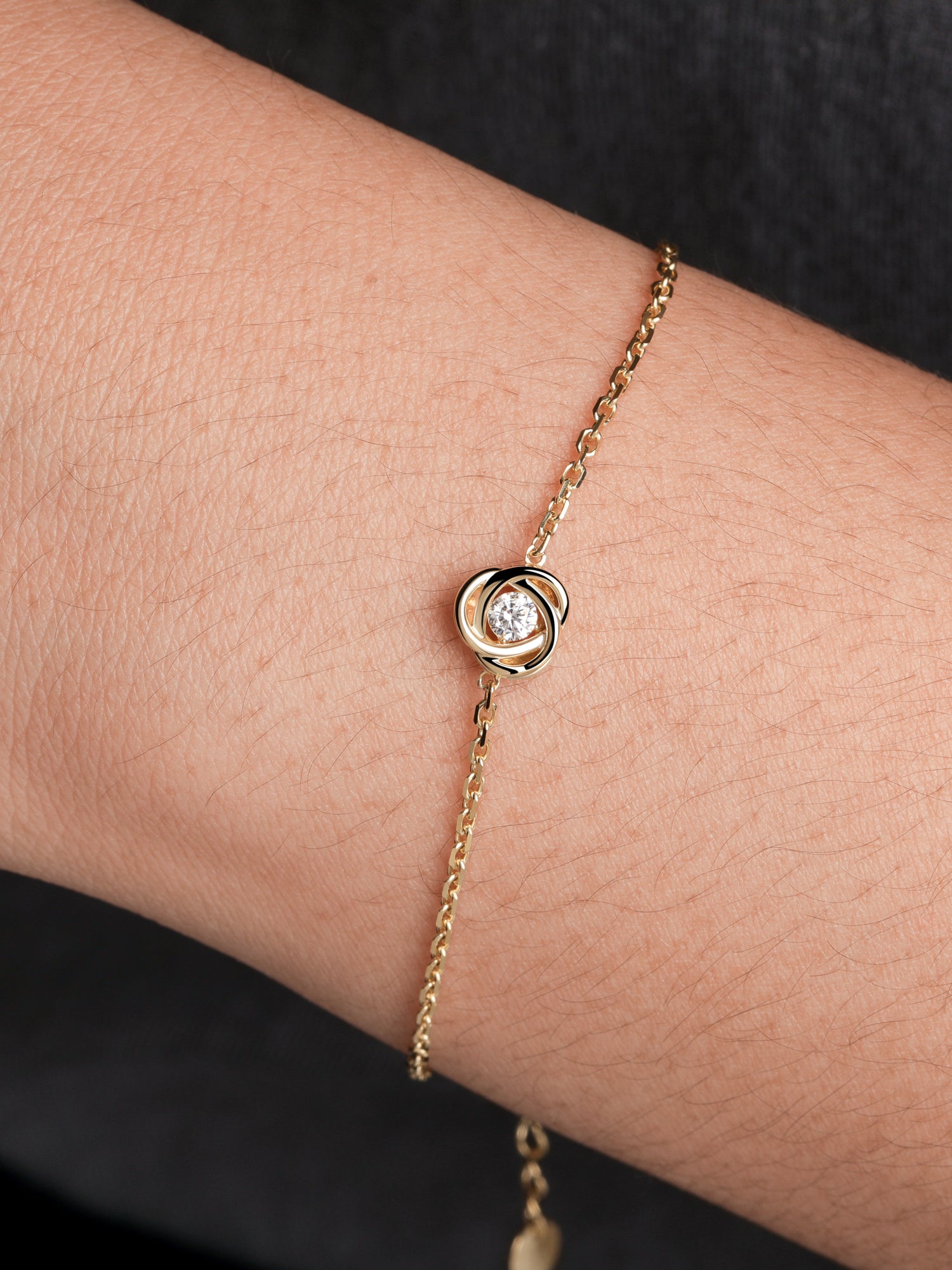 Love Knot Chain Bracelet