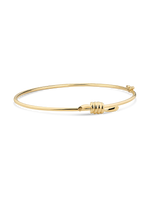 Devata Love Knot Bangle Bracelet in 14K Gold