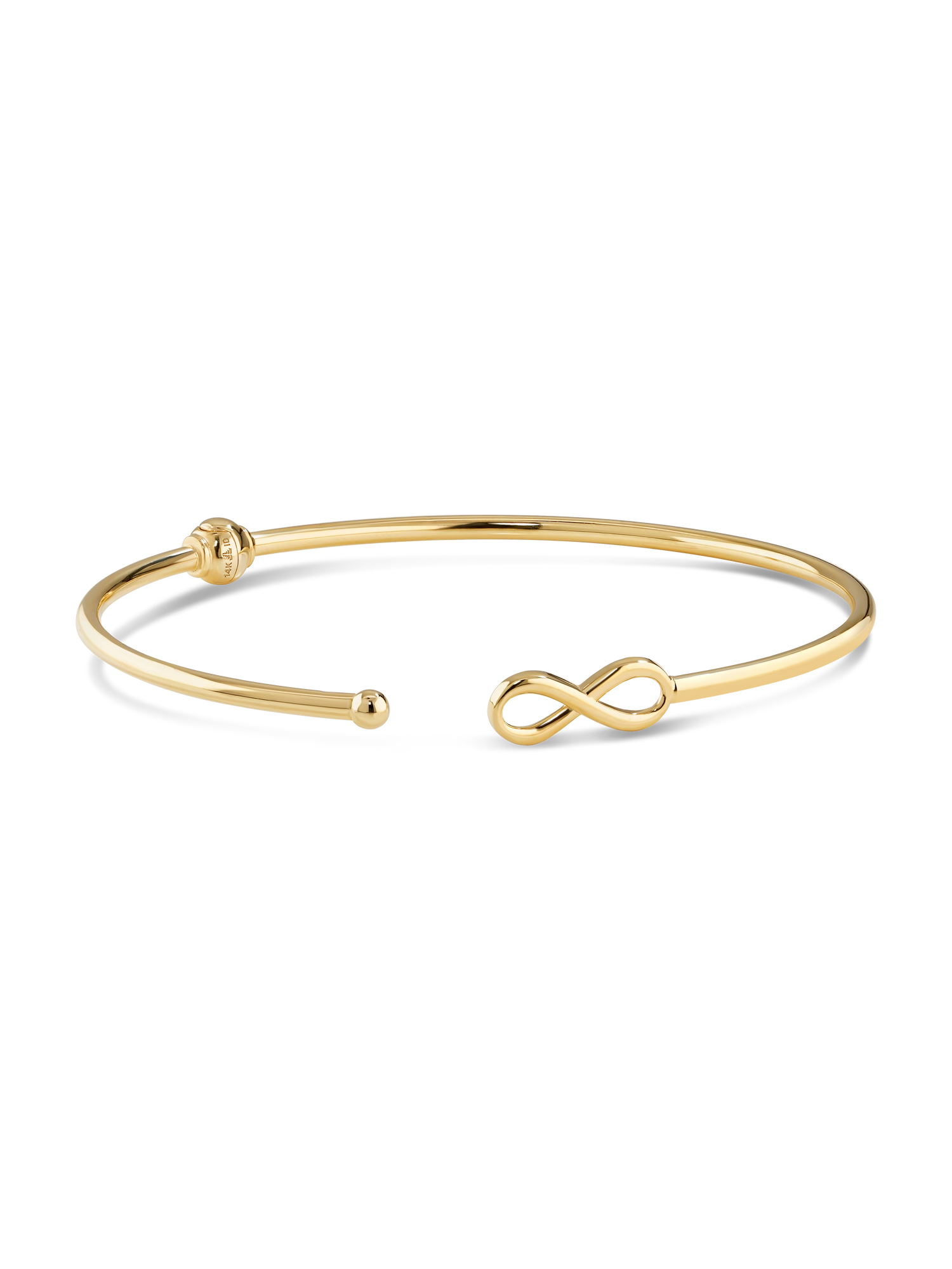 Infinity Bangle Bracelet