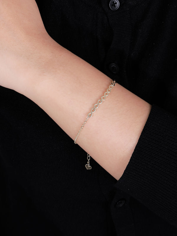 DEVATA Infinity Chain Bracelet 14K Gold