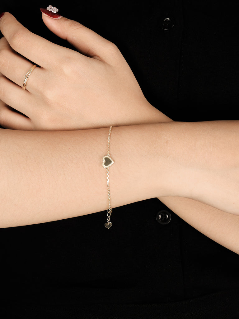 DEVATA Sweet Heart Chain Bracelet