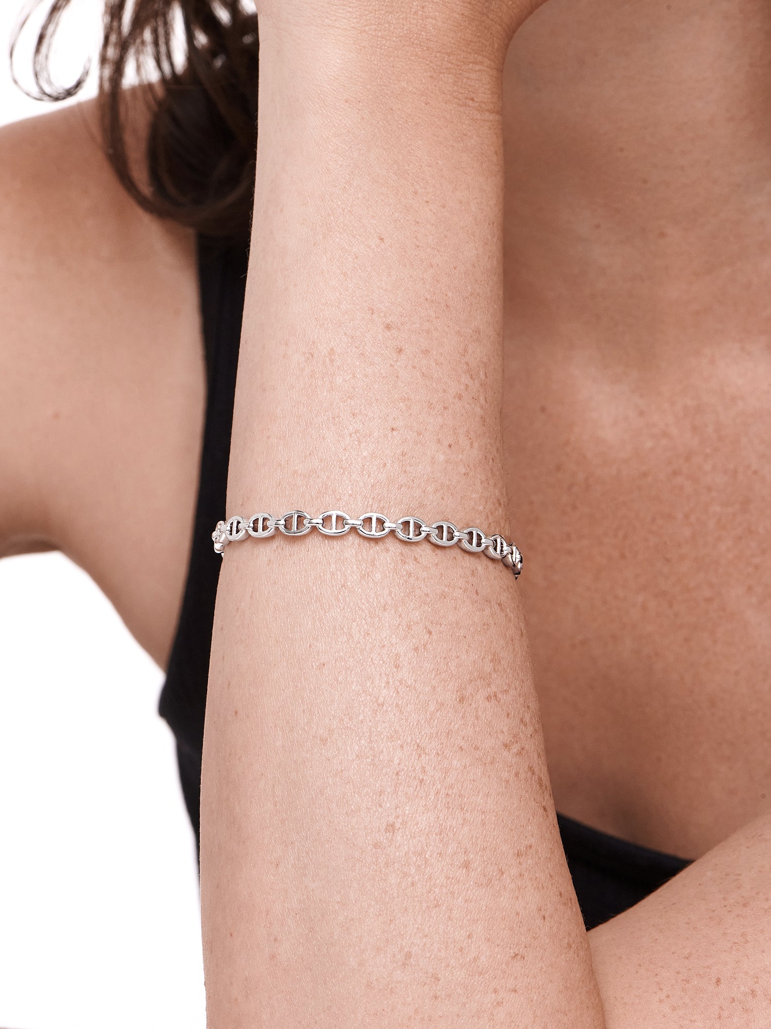 Mariner Anchor Bangle Bracelet