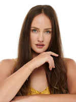 DEVATA Infinity Chain Bracelet in Gold Plated Sterling Silver