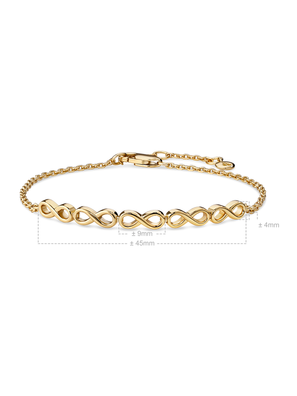 Infinity Chain Bracelet