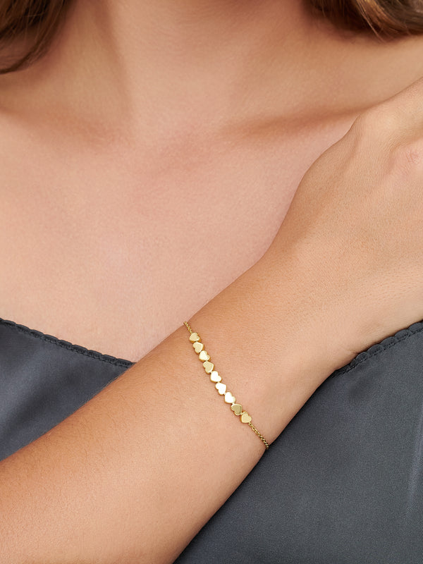 Sweet Heart Chain Bracelet
