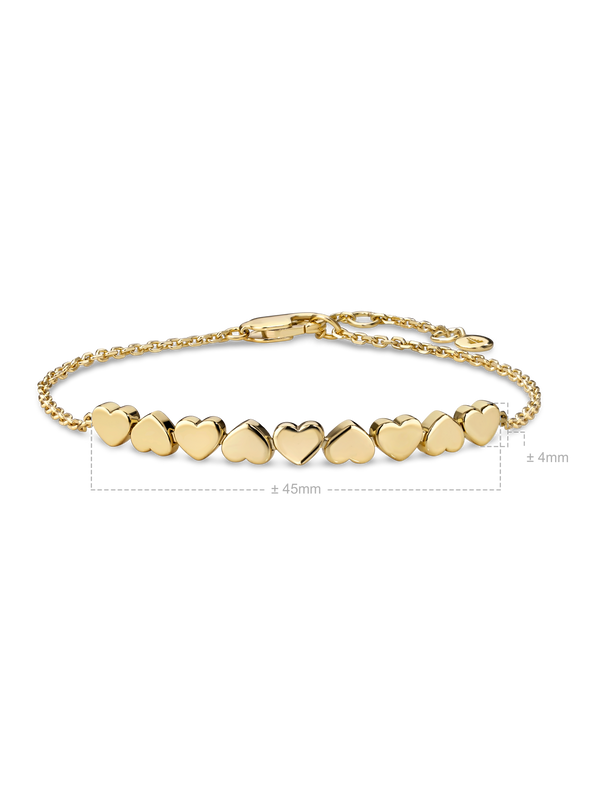 Sweet Heart Chain Bracelet