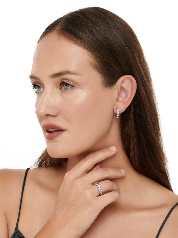 Sweet Heart Hoop Earrings