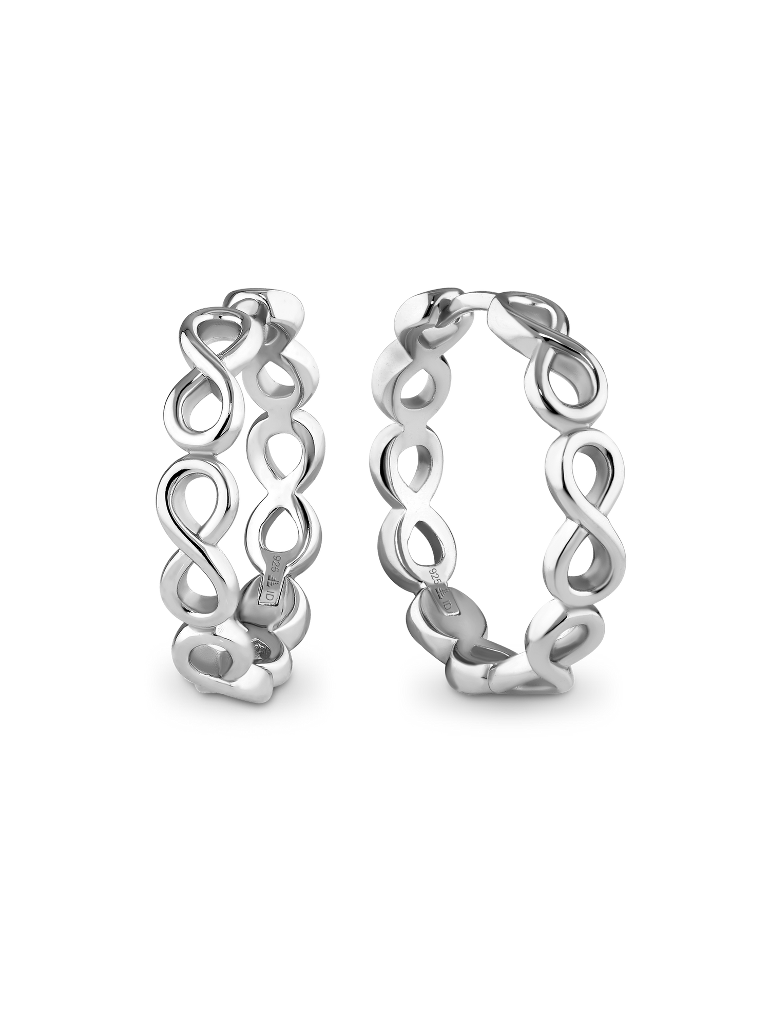Infinity Hoop Earrings