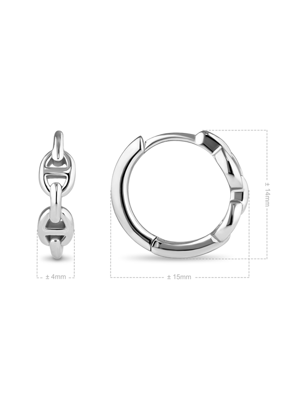 Mariner Hoop Earrings