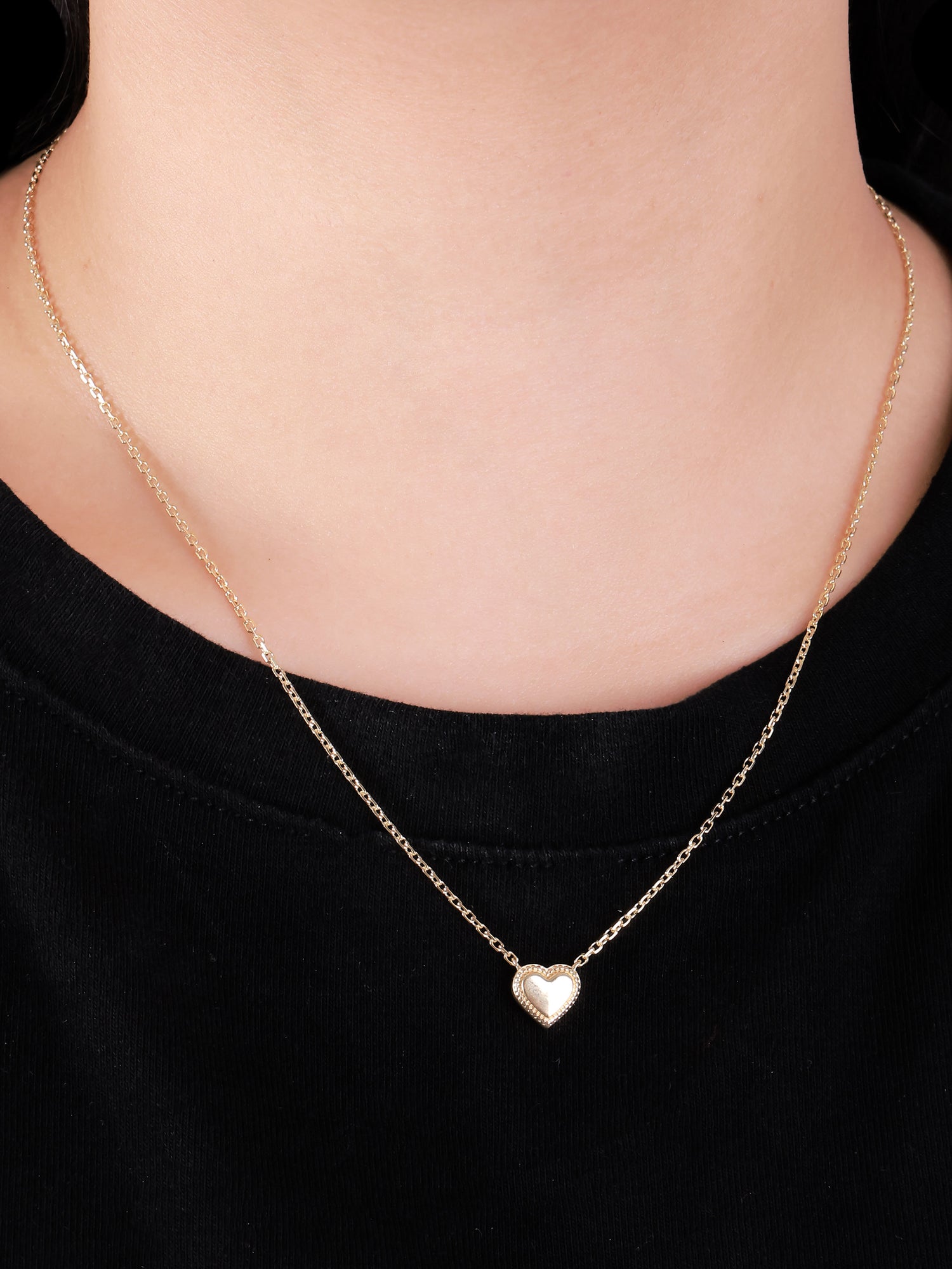 Sweet Heart Chain Necklace