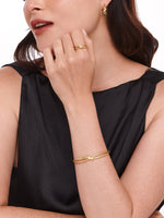 Love Knot Ring in Gold Plated Sterling Silver