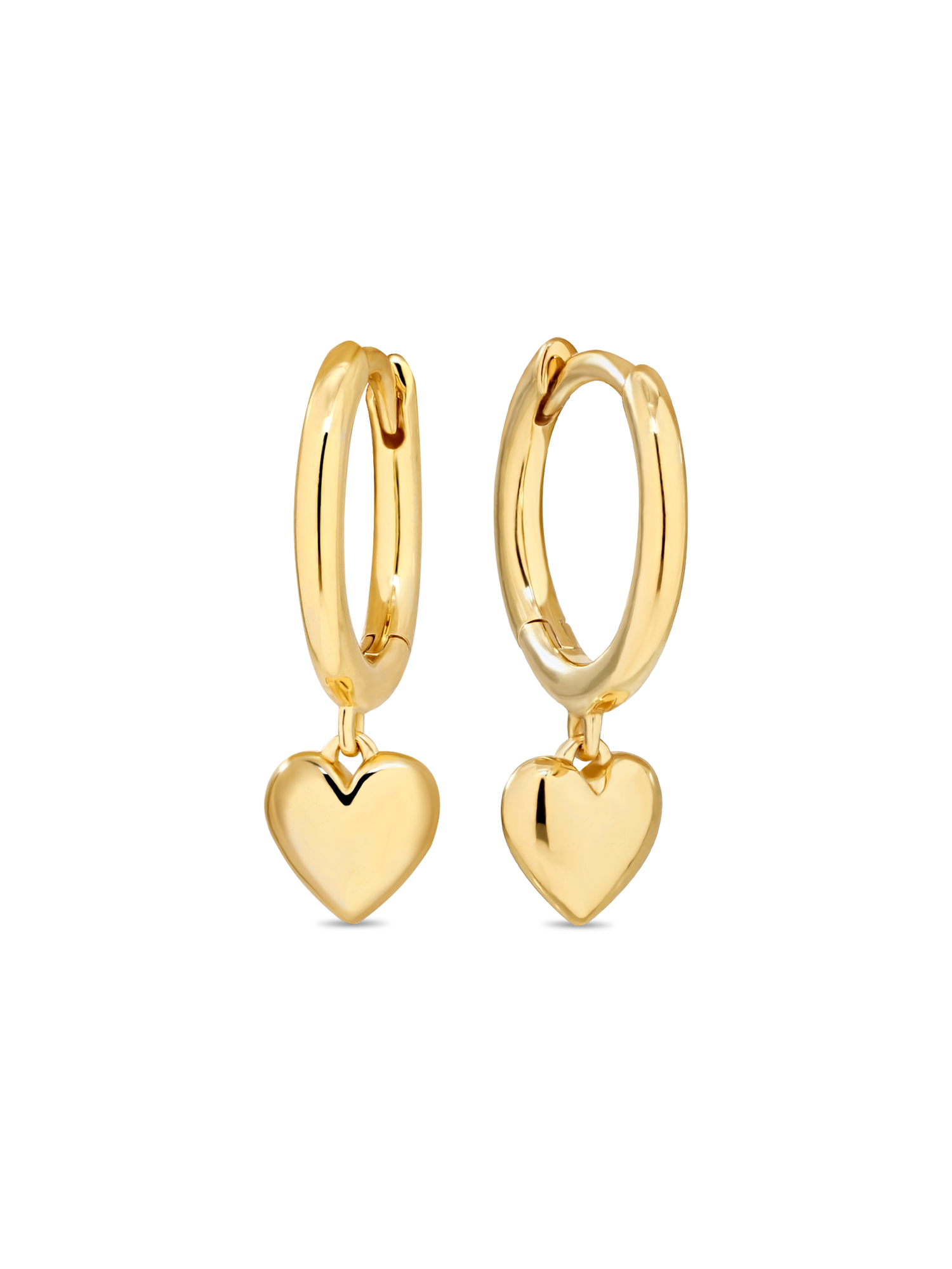 Sweet Heart Hoop Earrings