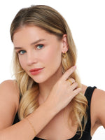 Infinity Chain Bracelet in Gold Plated Sterling Silver