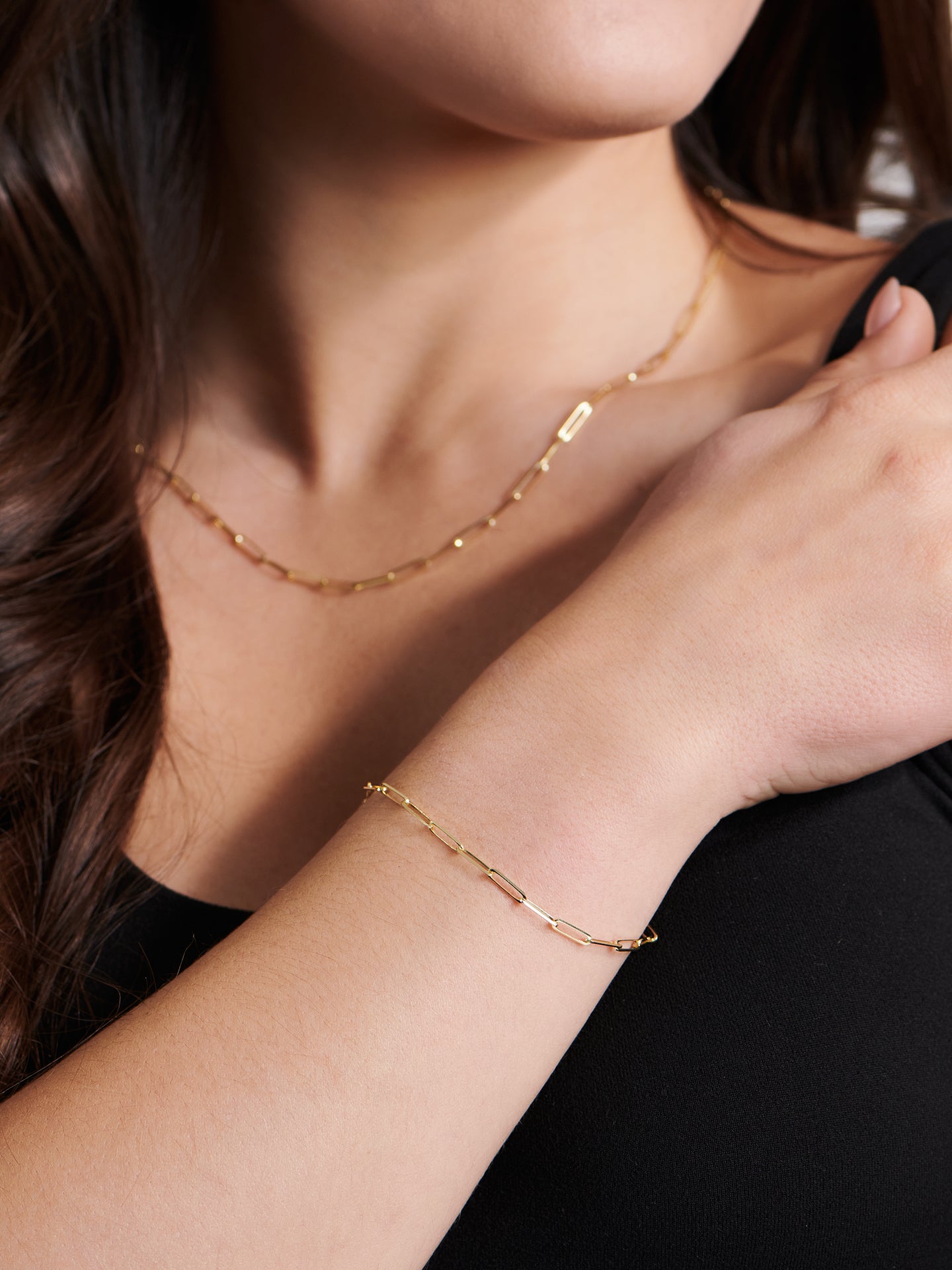 Paperclip Chain Bracelet