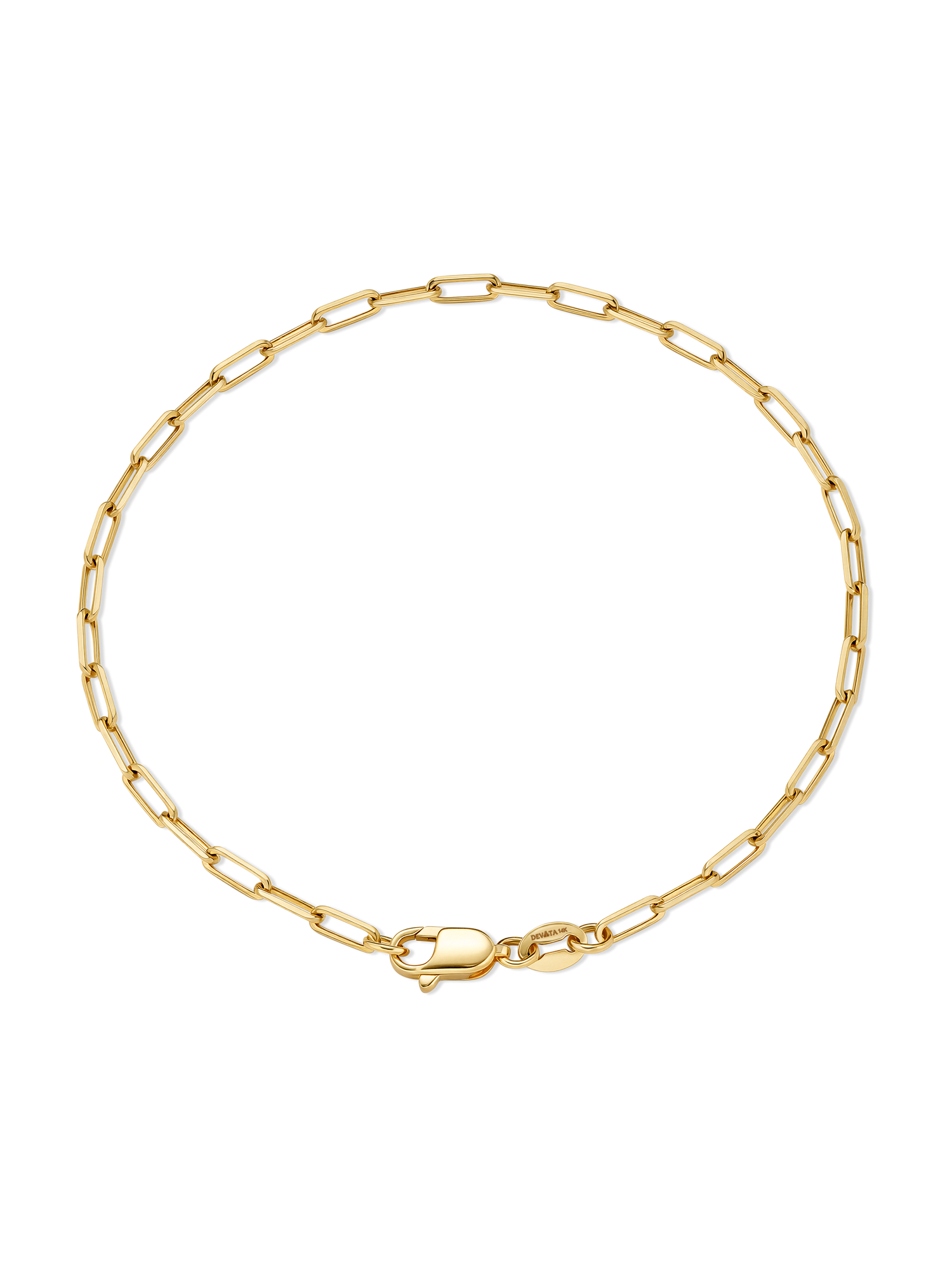 Paperclip Chain Bracelet
