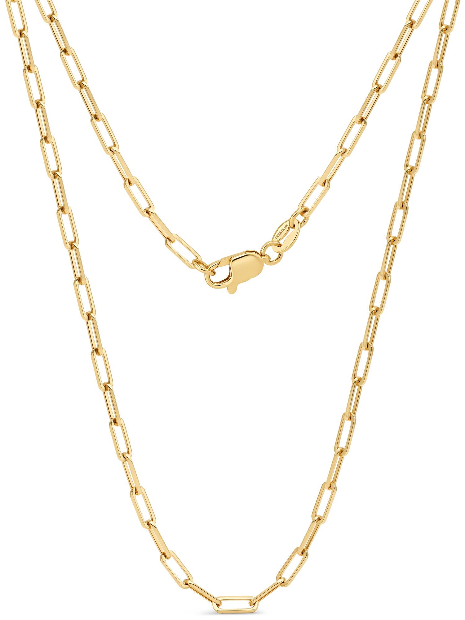 Paperclip Chain Necklace 2.2mm