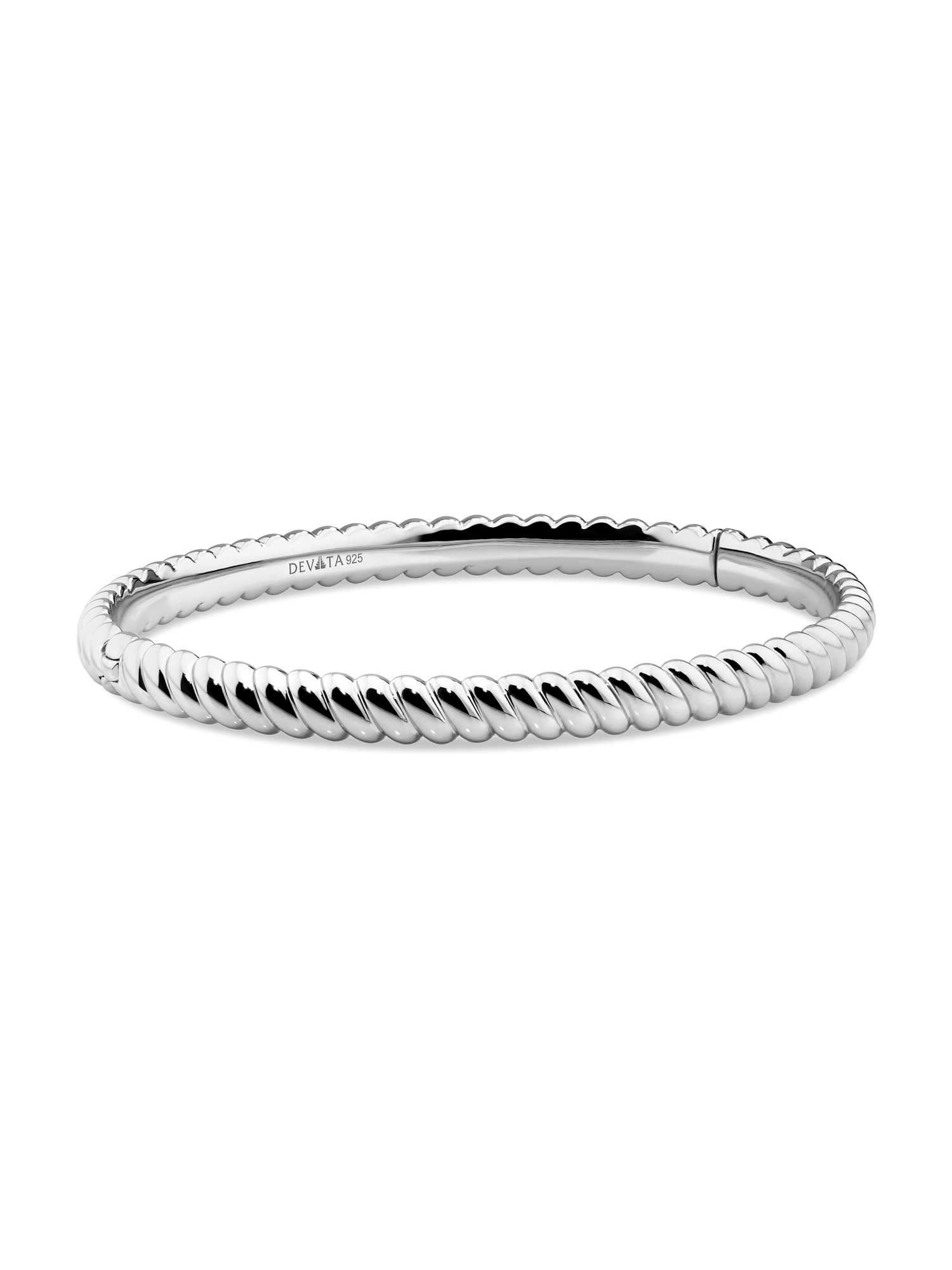 Twisted Rope Bangle Bracelet