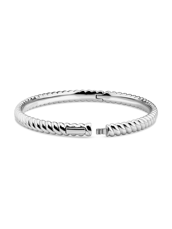 Twisted Rope Bangle Bracelet