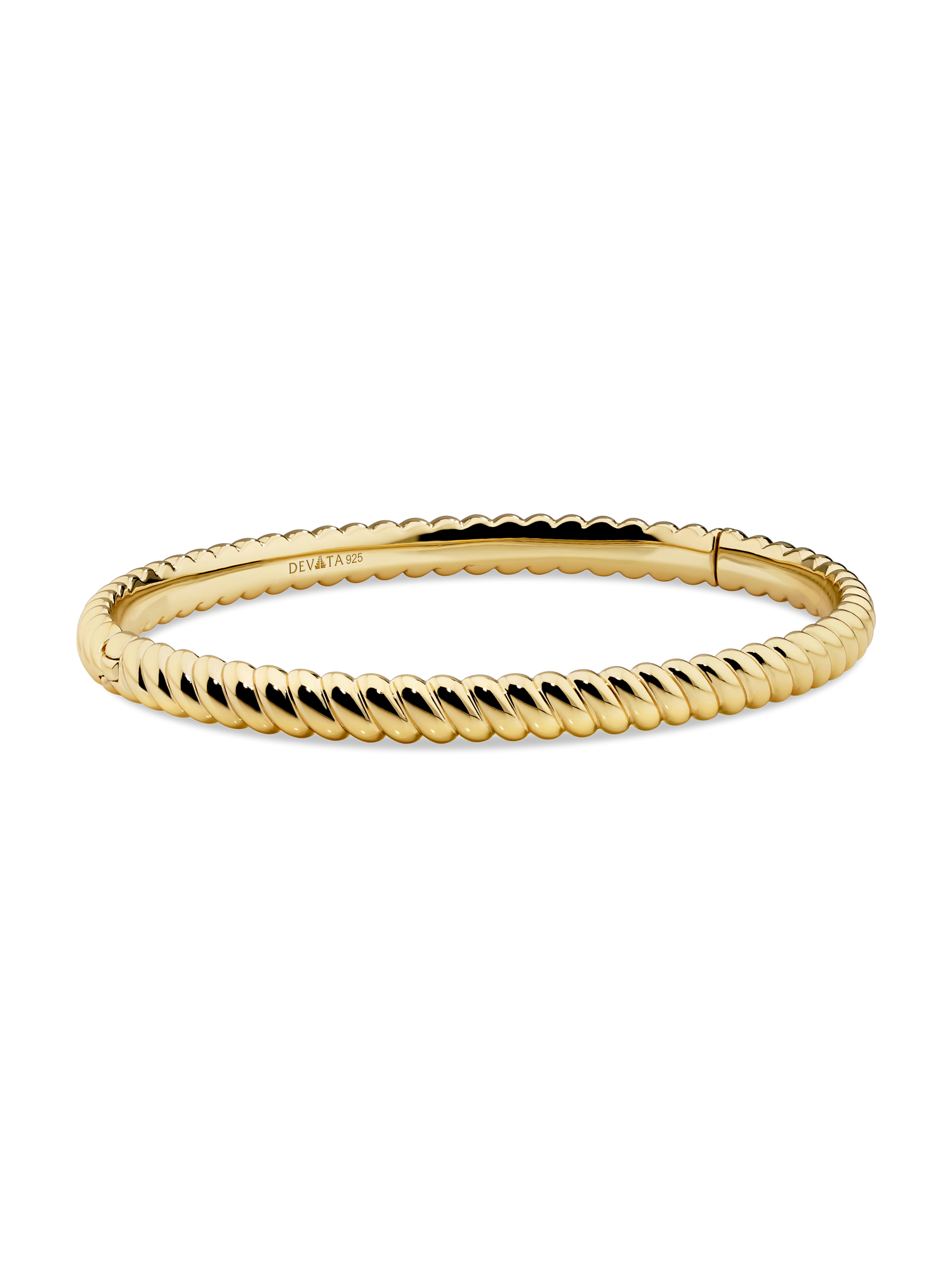 Twisted Rope Bangle Bracelet