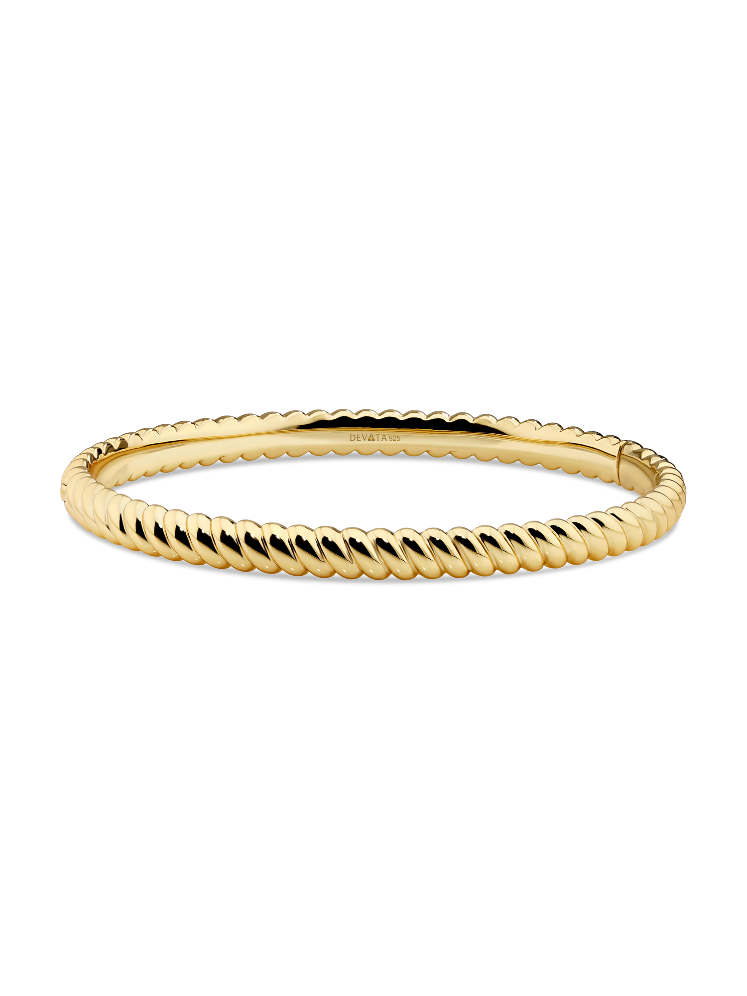 Twisted Rope Bangle Bracelet