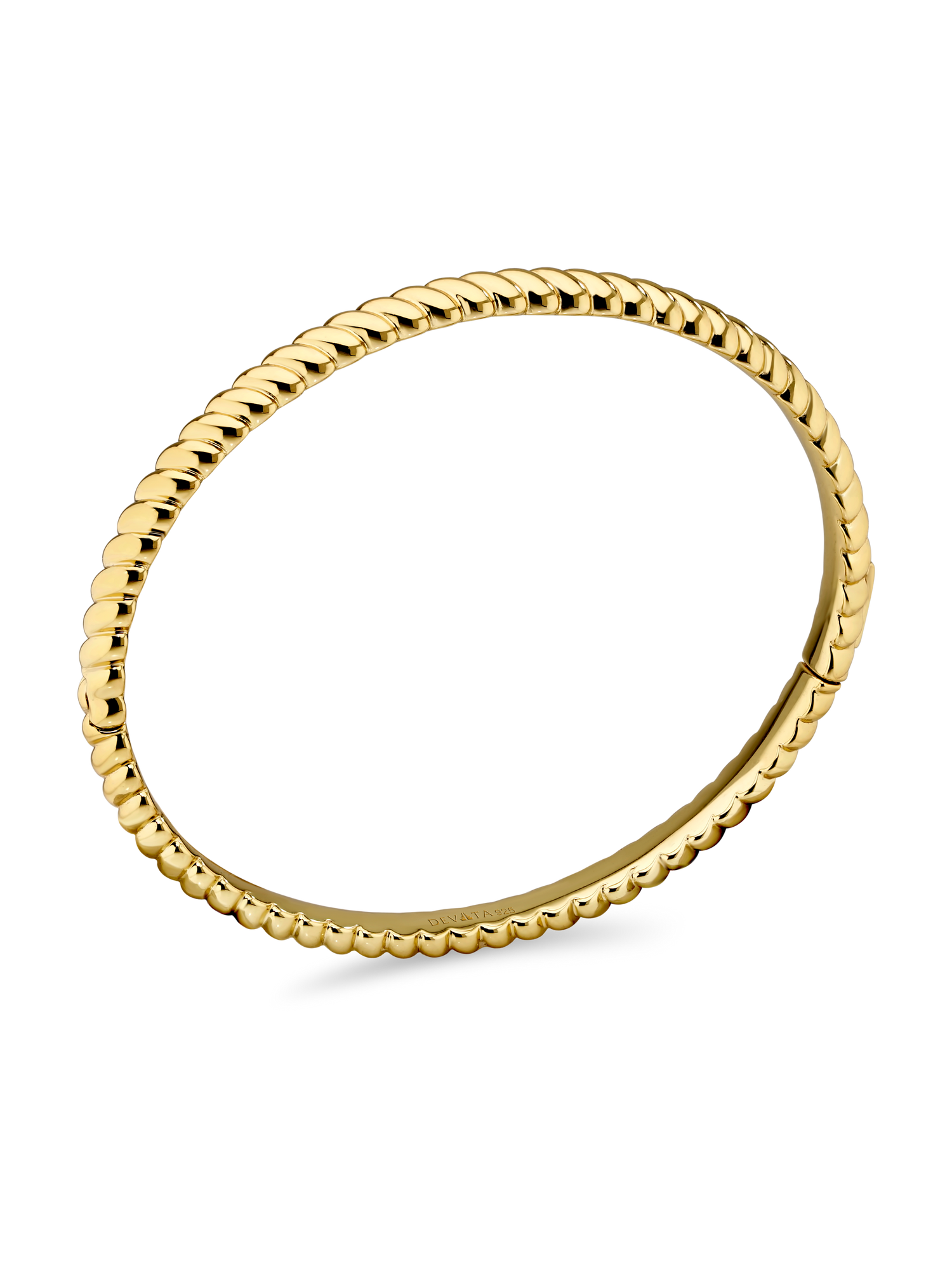 Twisted Rope Bangle Bracelet