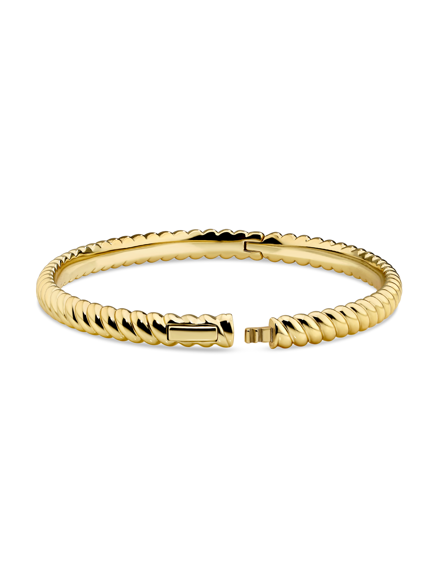 Twisted Rope Bangle Bracelet