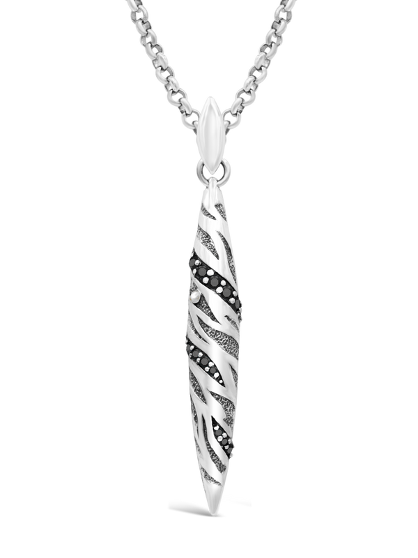 Tiger Stripes Pendant Necklace