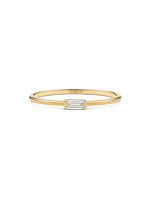 14K Gold Baguette Lab Grown Diamond Ring