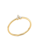 14K Gold Cluster Lab Grown Diamond Ring