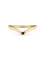 Devata Wishbone Ring in 14K Gold