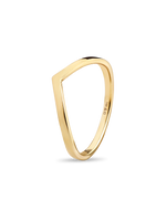 Devata Wishbone Ring in 14K Gold