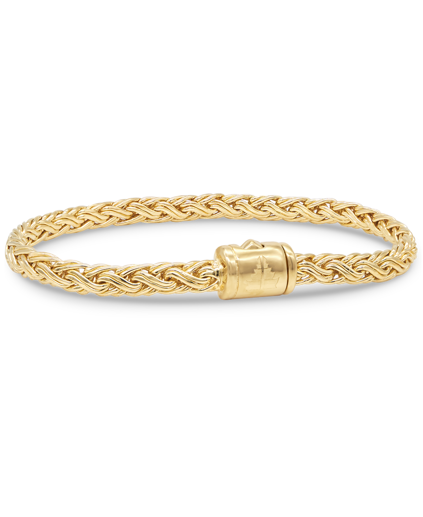 DEVATA Bali Paddy Chain Bracelet Gold Plated Sterling Silver