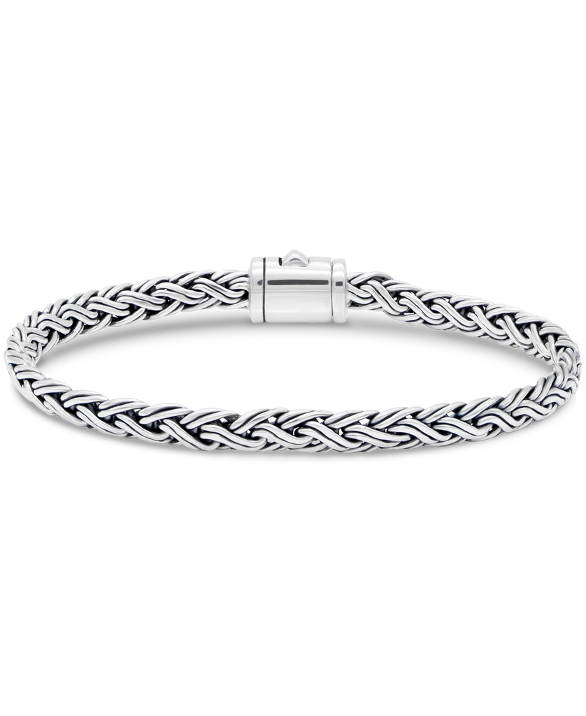 DEVATA Bali Paddy Chain Bracelet Sterling Silver
