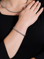 DEVATA Bali Paddy Chain Bracelet Sterling Silver