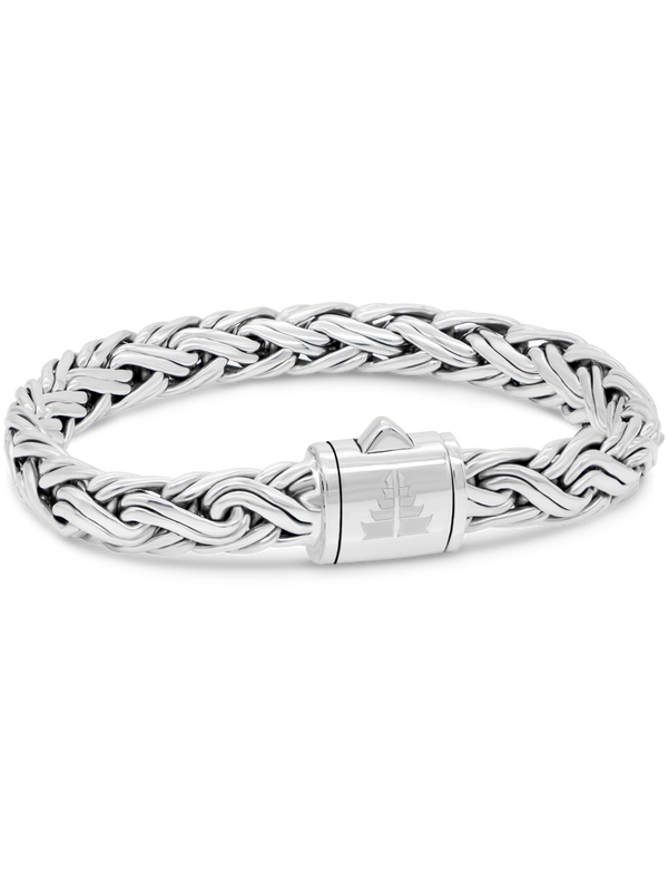 DEVATA Bali Paddy Chain Bracelet Sterling Silver