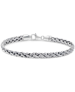 DEVATA Bali Paddy Chain Bracelet Sterling Silver