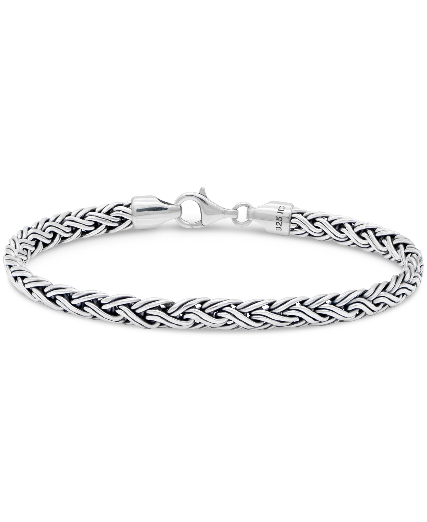 DEVATA Bali Paddy Chain Bracelet Sterling Silver