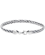 DEVATA Bali Paddy Chain Bracelet Sterling Silver