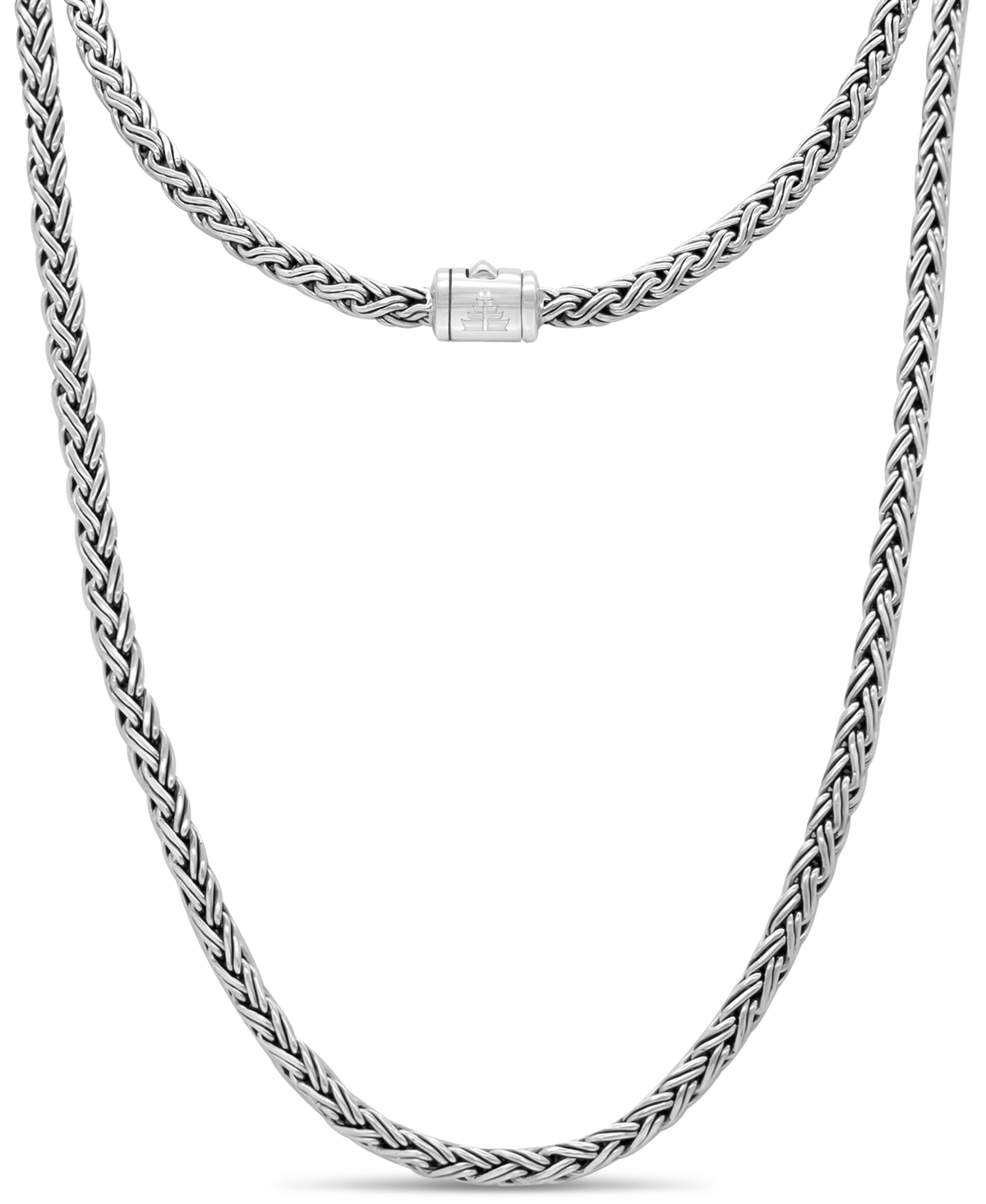 DEVATA Bali Paddy Chain Necklace Sterling Silver