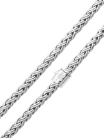 DEVATA Bali Paddy Chain Necklace Sterling Silver
