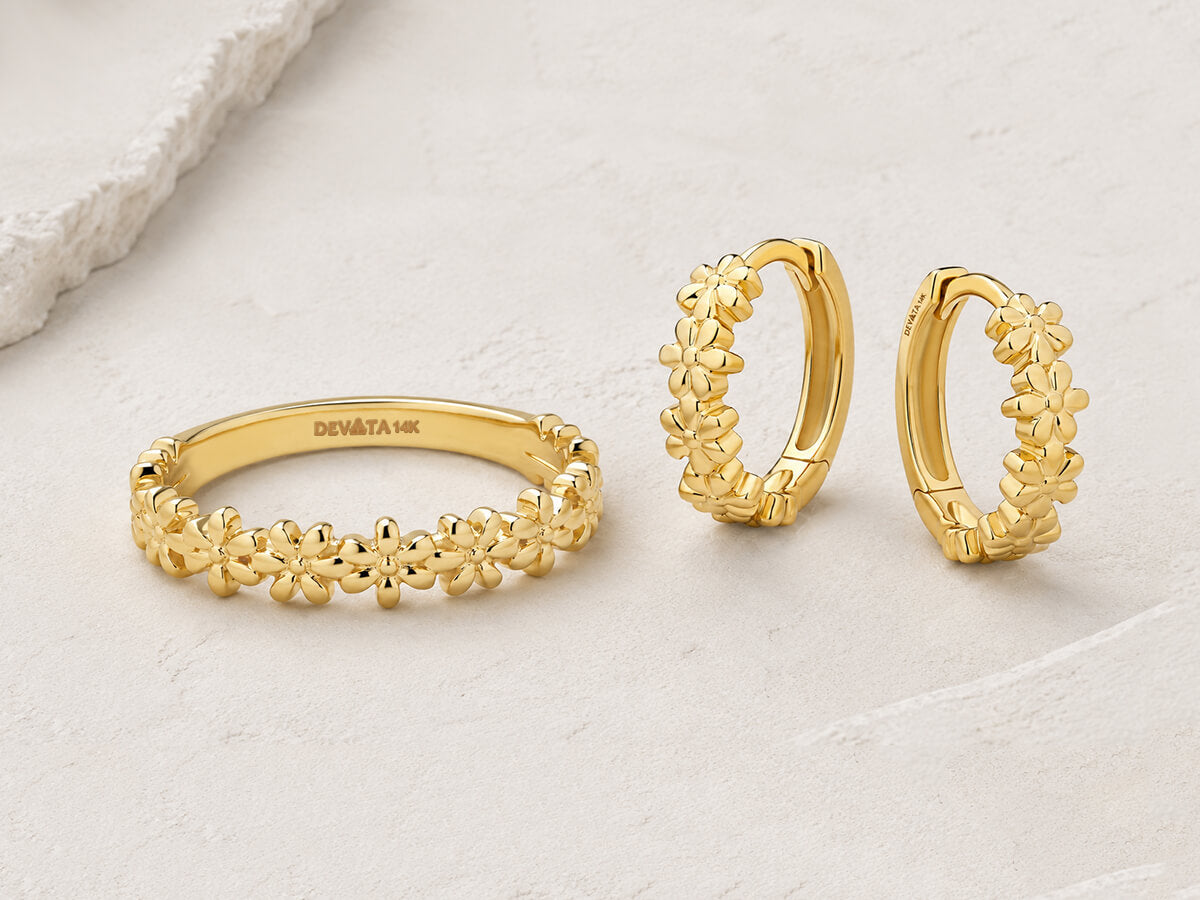 Daisy Flower Jewelry