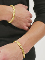 DEVATA Bali Borobudur Chain Bracelet Gold Plated Sterling Silver