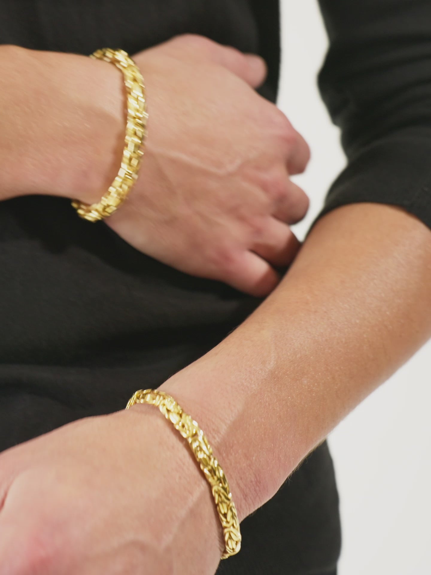 DEVATA Bali Borobudur Chain Bracelet Gold Plated Sterling Silver