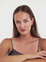 DEVATA Ribbed in Gold Plated Sterling Silver