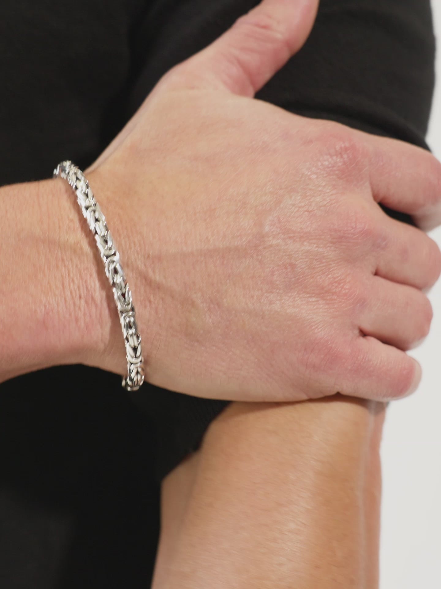 DEVATA Bali Borobudur Chain Bracelet Sterling Silver