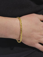 DEVATA Bali Borobudur Chain Bracelet Gold Plated Sterling Silver