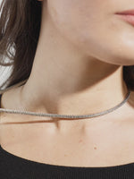 DEVATA Bali Foxtail Chain Necklace Sterling Silver