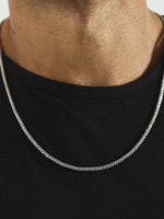 DEVATA Bali Dragon Bone Chain Necklace Sterling Silver