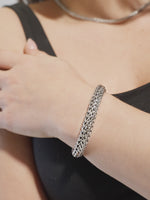 DEVATA Bali Dragon Bone Chain Bracelet Sterling Silver